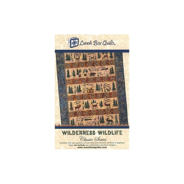 Lunch Box Quilts Wilderness Wildlife Ptrn