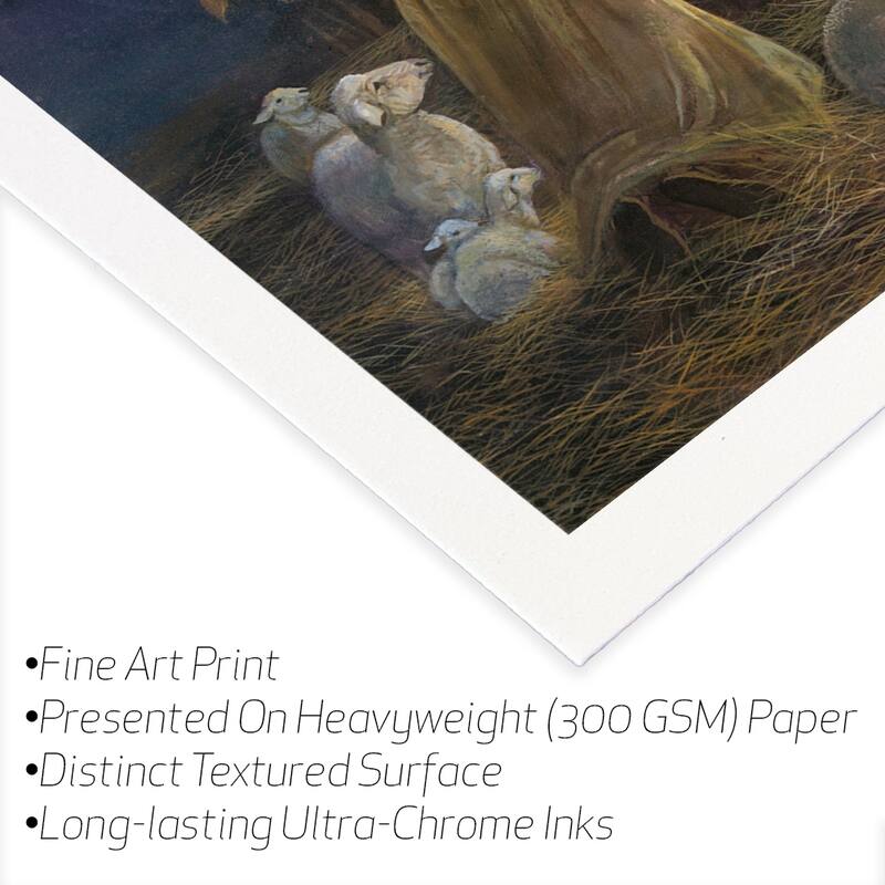 Nativity Fine Art Paper Print by Ruane Manning - Multi - 32x24