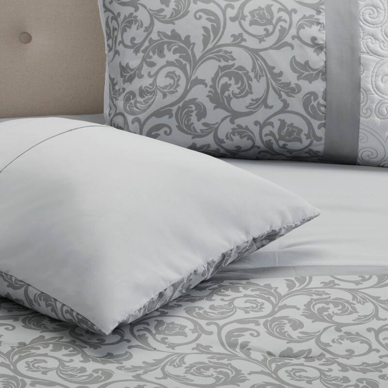 510 Design Lynda Embroidered 8 Piece Comforter Set