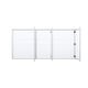 preview thumbnail 20 of 53, 56''/64''W X 30''H Recessed Or Surface Wall Mount Bathroom Medicine Cabinet With Adjustable Glass Shelves