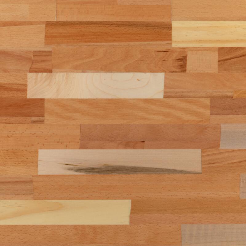 Rectangle Butcher Block Style Table Top - Restaurant Table Top - 30"W x 48"D x 2"H - 30"W x 48"D x 2"H