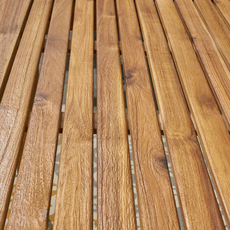 Nestor Outdoor Expandable Acacia Wood Dining Table by Christopher Knight Home