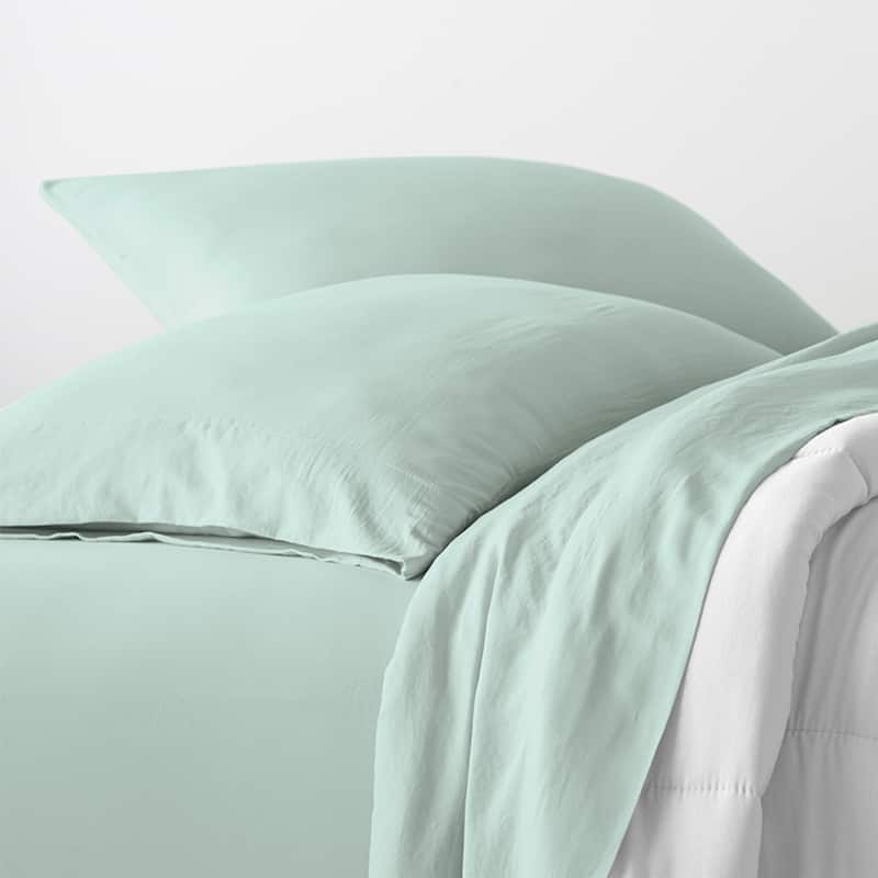 Ella Jayne 100% Cotton Percale Cool and Crisp Pillowcase Set