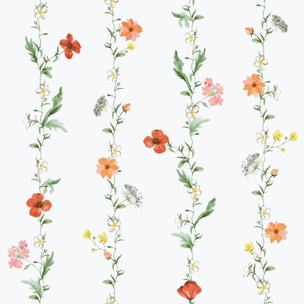 Galerie Wallcoverings Spring Blossom Vertical Floral Garden Non-woven Matte Wallpaper Roll
