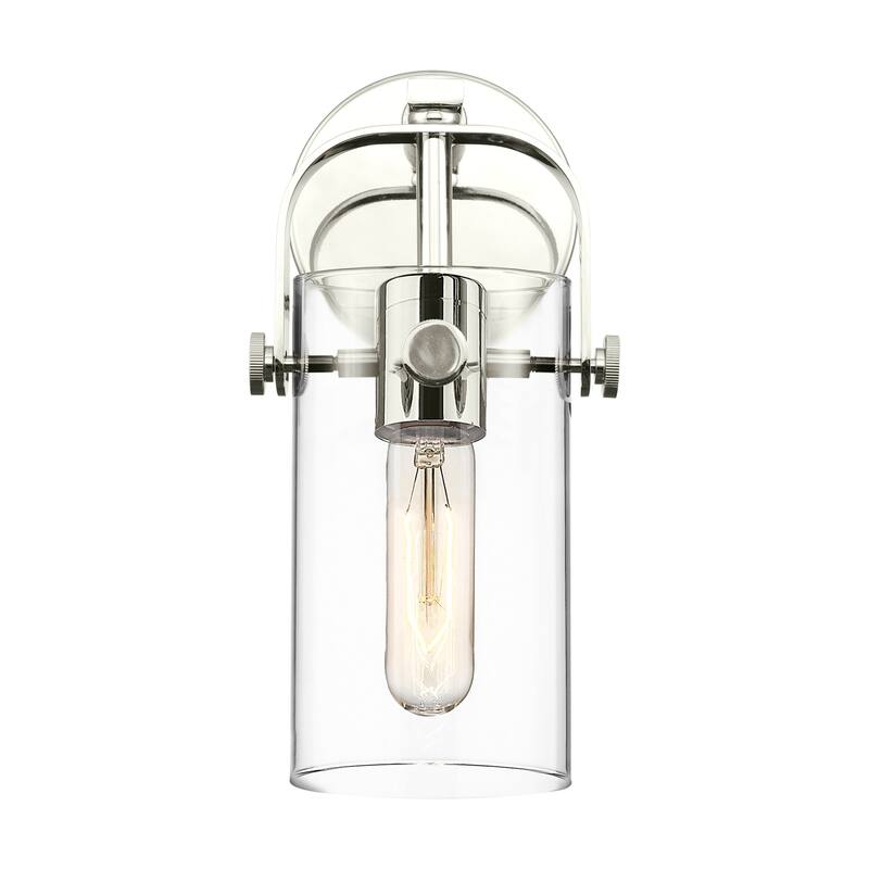 Innovations Lighting 423-1W-5-5 Pilaster II Cylinder Sconce Pilaster