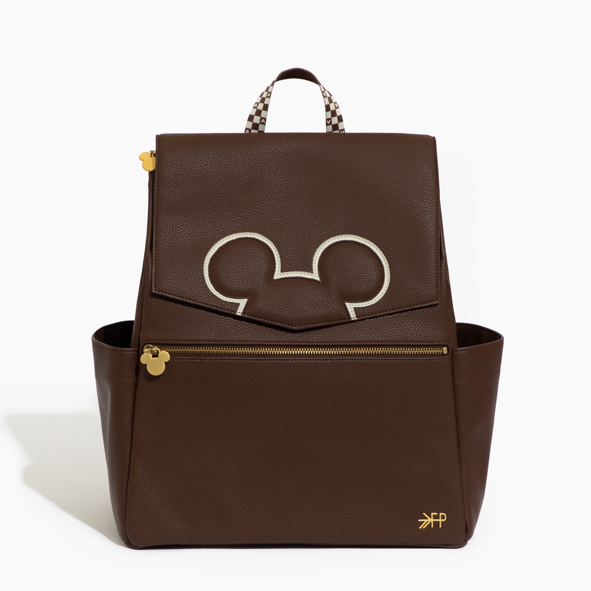 Freshly picked classic diaper bag in brown Freshly Picked Classic Crossbody Diaper Bag – Baby Go Round  main image 3