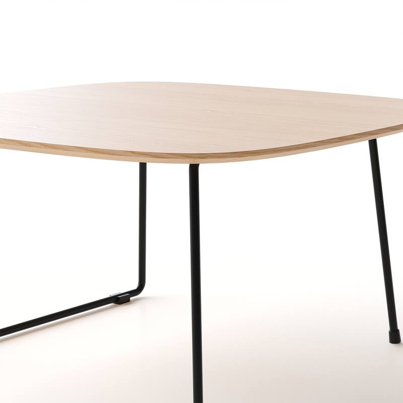 American minimalist modern small apartment coffee table ins Internet celebrity home living room sofa designer round
