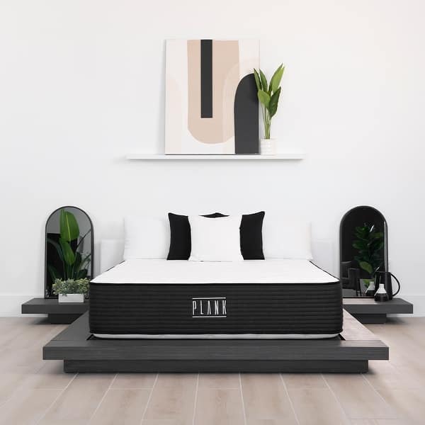 slide 2 of 9, Brooklyn Bedding Plank 13" Luxe Two Sided Firm / Ultra Firm Mattress with Cooling Cover