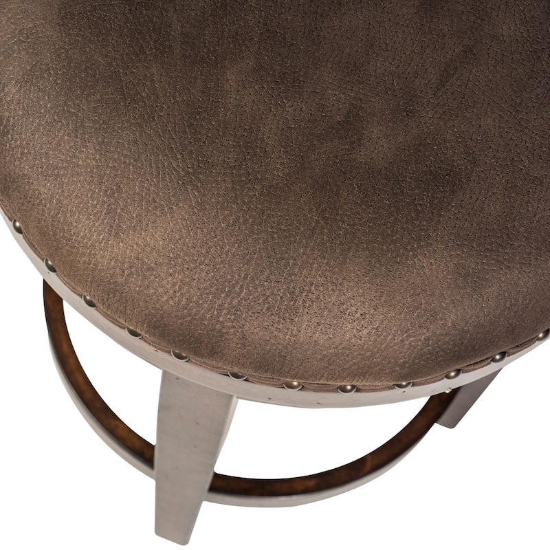 Aspen Skies Russet Brown 4 Piece Console Set (1-Console 3-Stools)