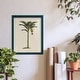 preview thumbnail 55 of 137, UA CH British Palms III -Framed Print w/glass-Cherry Red