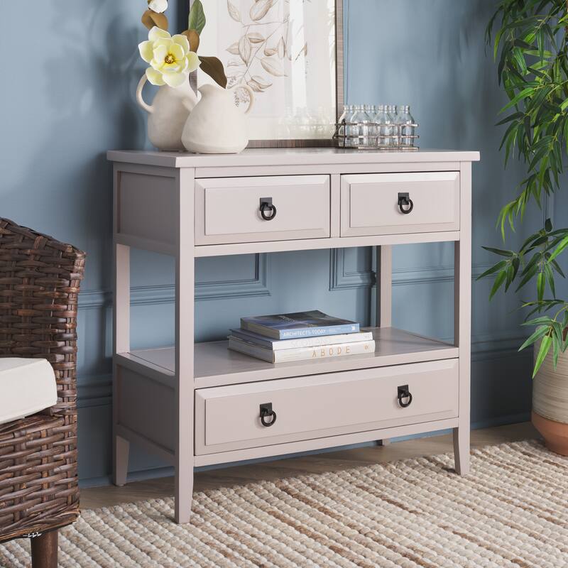 SAFAVIEH Jelica Black Storage Sideboard - 32" x 15" x 32.1" - 32Wx15Dx32H