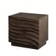 preview thumbnail 106 of 116, Wood NightStand with Metal Handle
