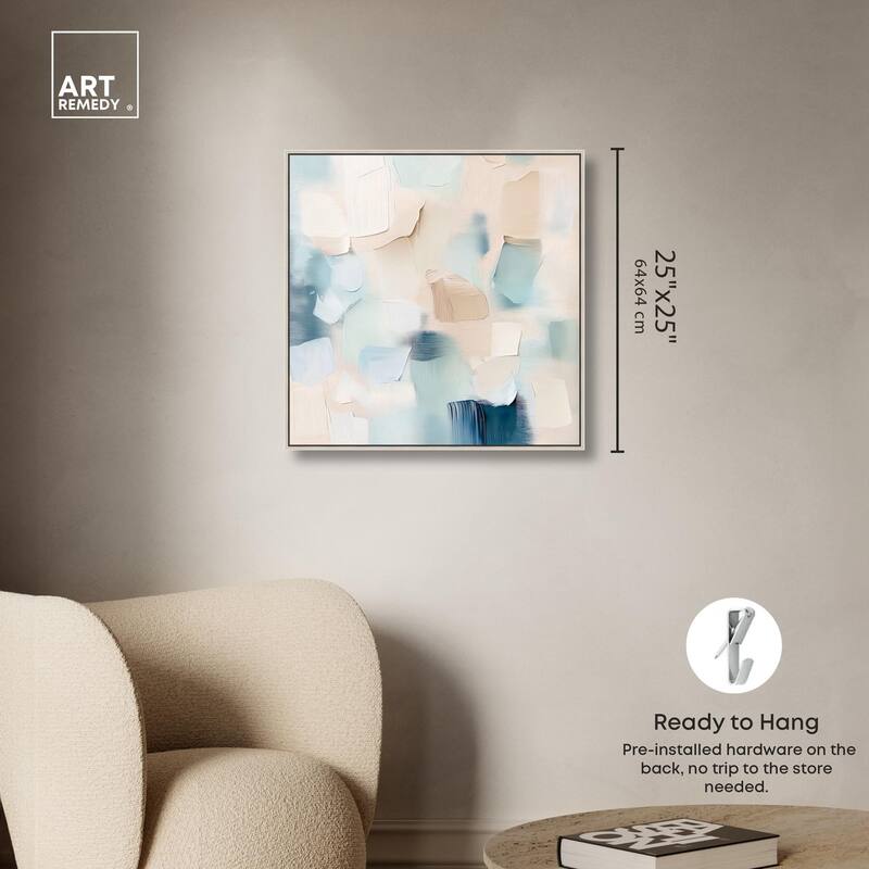 Celadon Haze II Canvas by Art Remedy