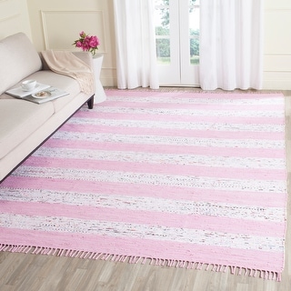 SAFAVIEH Handmade Flatweave Montauk Calli Casual Cotton Rug