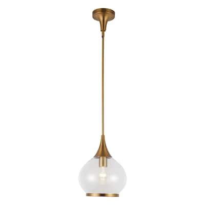 Alora Lighting PD524110CL Hazel 10" Wide Pendant with Clear Glass