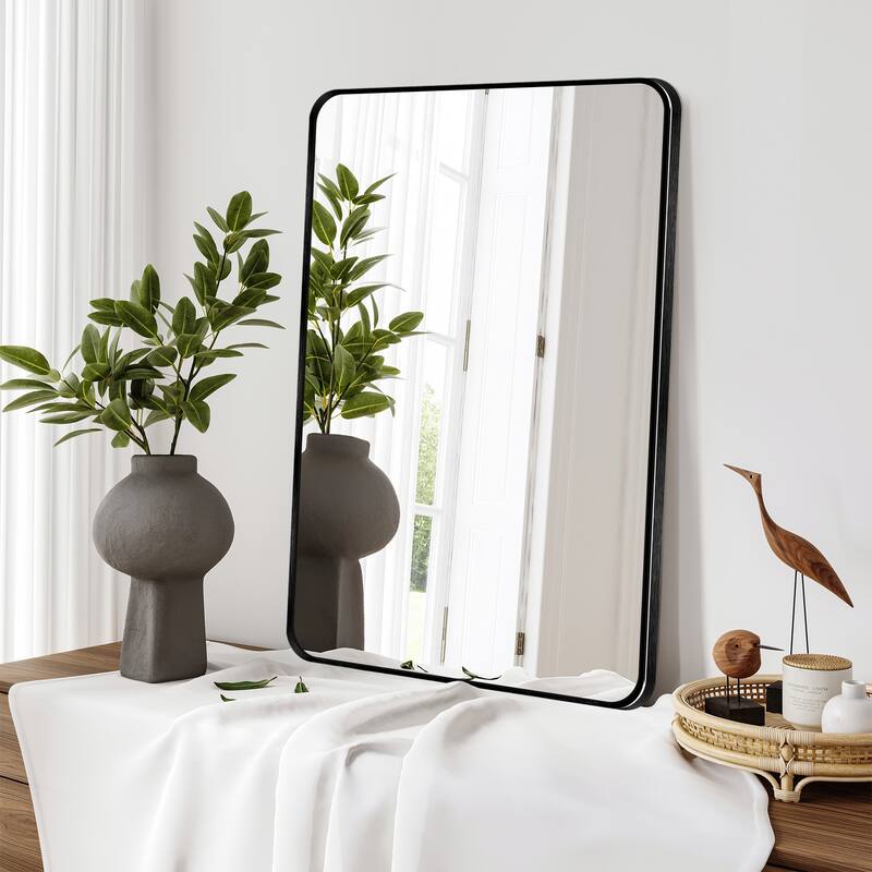 2 Pack Bathroom Rectangle Mirror Wall Mounted