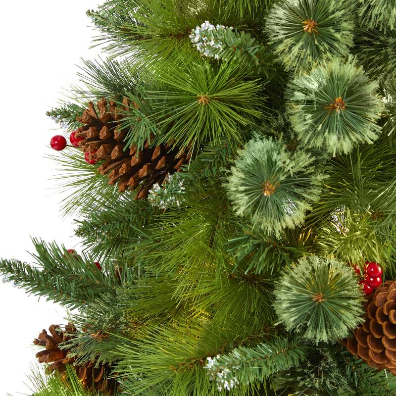 Montana Mixed Pine Artificial Christmas Tree - 5' - Unlit - 5 Foot