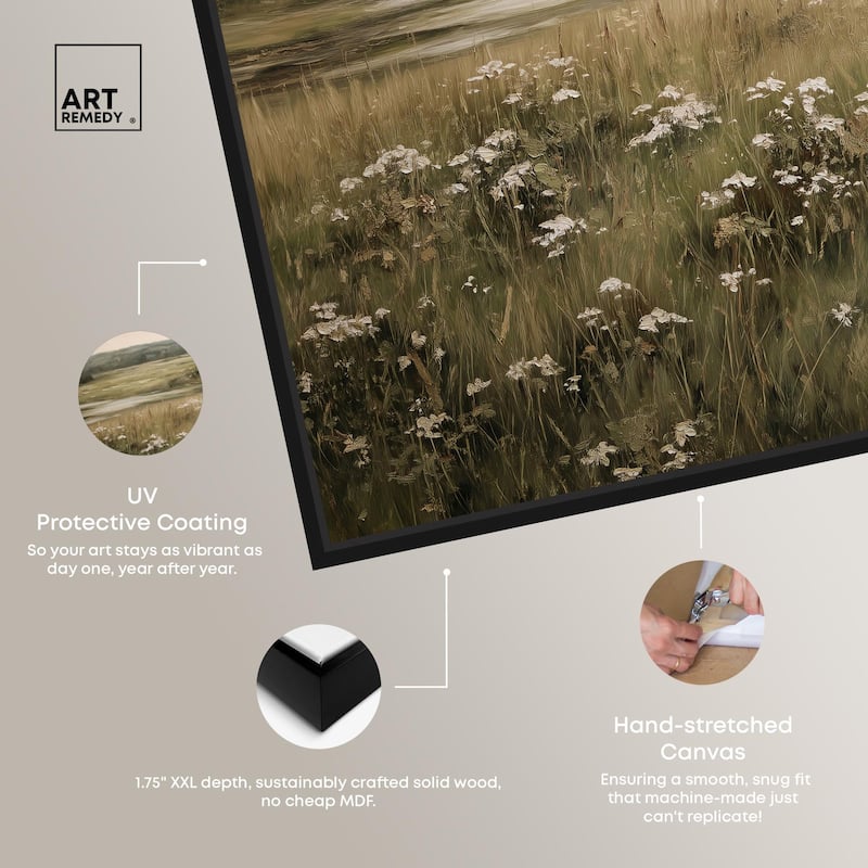 Marshland Whispers Canvas by Art Remedy