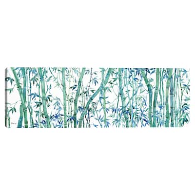 Bamboo Grove Horizontal Canvas Art Print