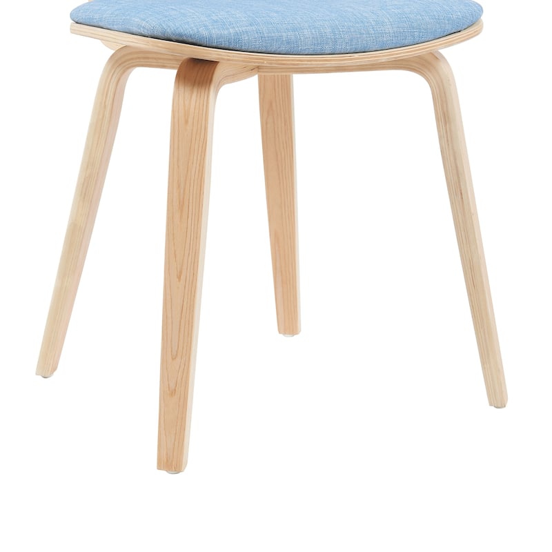Carson Carrington Ladeplads Mid-century Modern Wood & Upholstered Dining Chair