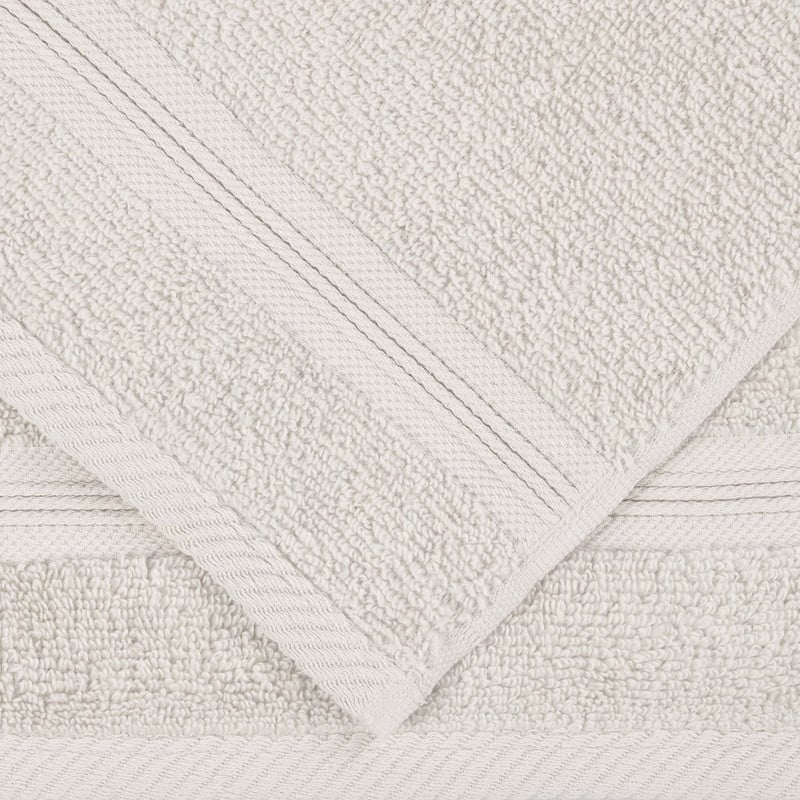 Superior Smart Dry Zero Twist Cotton 8-Piece Assorted Towel Set