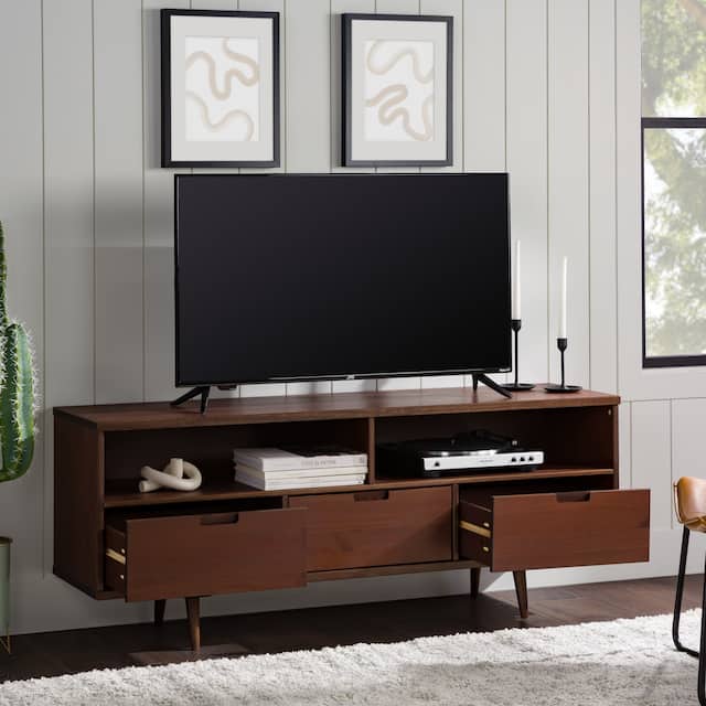 Carson Carrington Alby 58inch Midcentury TV Console Overstock
