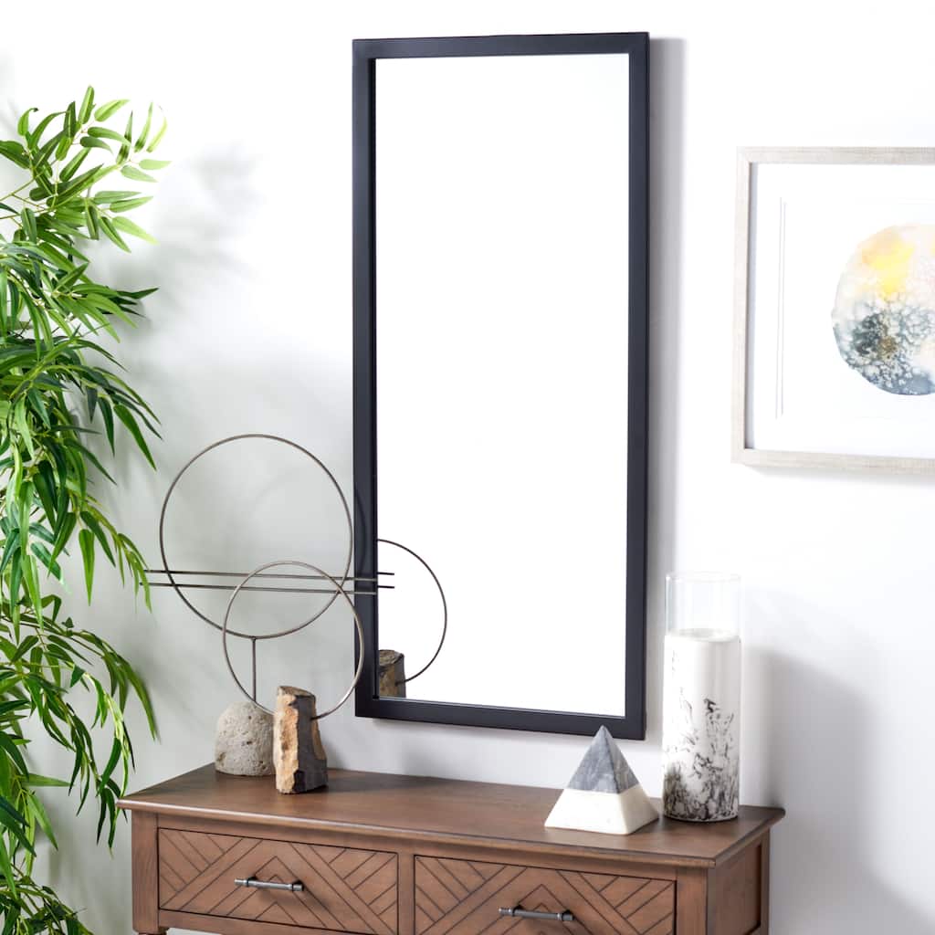 SAFAVIEH Martika 18 x 40-inch Rectangular Mirror - 18" W x 0.8" D x 39.5" H