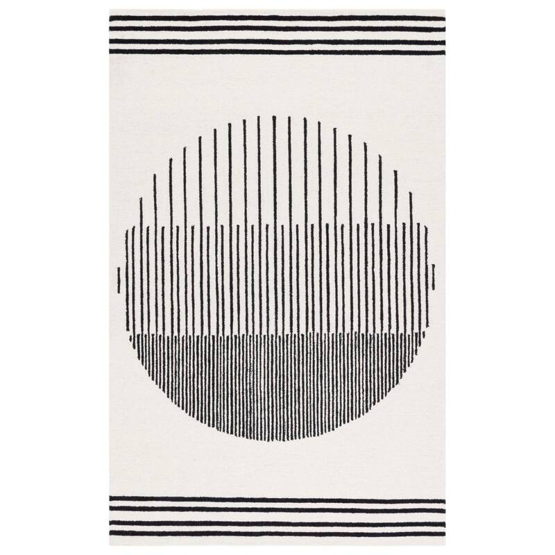 SAFAVIEH Handmade Rodeo Kanti Drive Mid-Century Modern Wool Rug