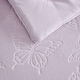 preview thumbnail 5 of 5, Betsey Johnson Butterfly Embossed Purple Comforter Set