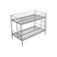 preview thumbnail 7 of 27, Modern Twin over Twin Bunk Bed with Heavy-duty Sturdy Metal, Safety Guardrail and 2 Side Ladders, Noise Reduced, Silver