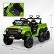 preview thumbnail 27 of 25, 12V Kids Ride-On Car with Remote Control, Ride on Truck with Back Trailer, Spring Suspension, & Seatbelt - Electric Vehicle