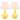 SAFAVIEH Lighting 24-inch Amy Gourd Glass Yellow Table Lamp (Set of 2) - 14"x14"x24"