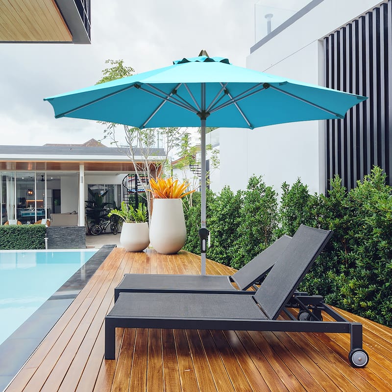 9 ft Patio Umbrella Outdoor Market Table Umbrella