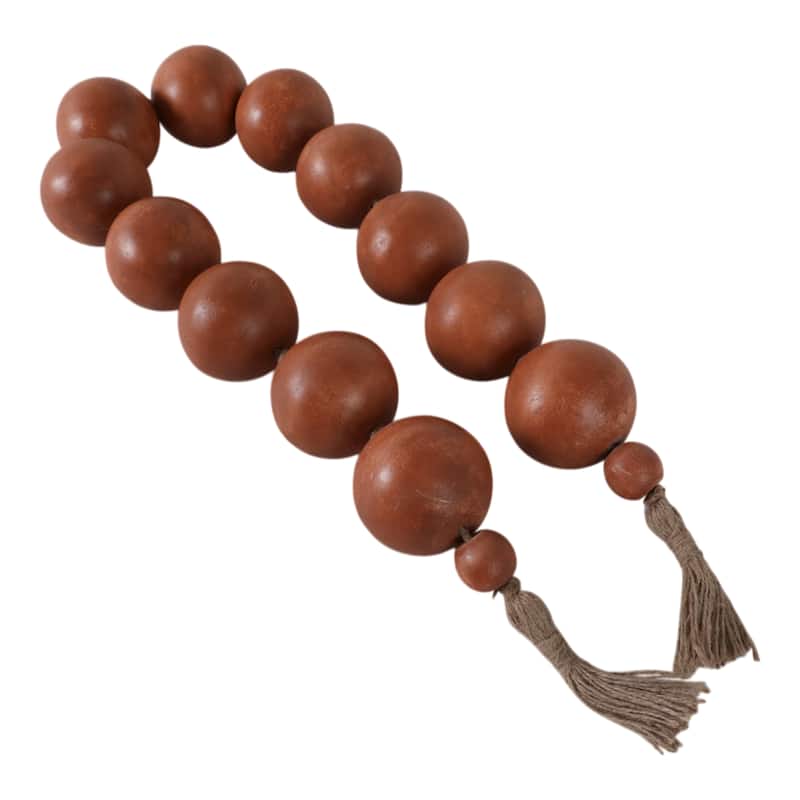 Ecomix Jute Decorative Garland with Tassels Bartholomew - 3" Brown - 53" x 3" x 3" - Brown - 53" x 3" x 3"