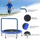 preview thumbnail 4 of 10, Costway 36'' Kids Trampoline Rebounder W/Full Covered Handrail & Pad
