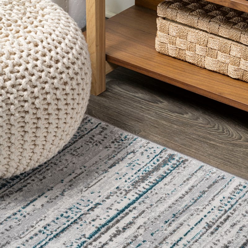 JONATHAN Y Slant Modern Strie' Area Rug
