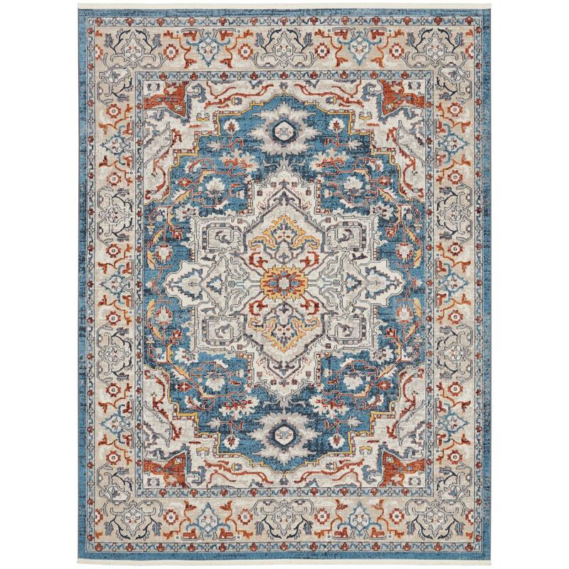 Nourison Geneva Traditional Persian Medallion Area Rug
