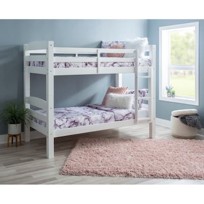 Levi Solid Wood Twin over Twin Bunk Bed