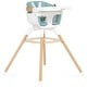 preview thumbnail 8 of 20, Evolur Ann Beechwood 4-in-1 Highchair Blue