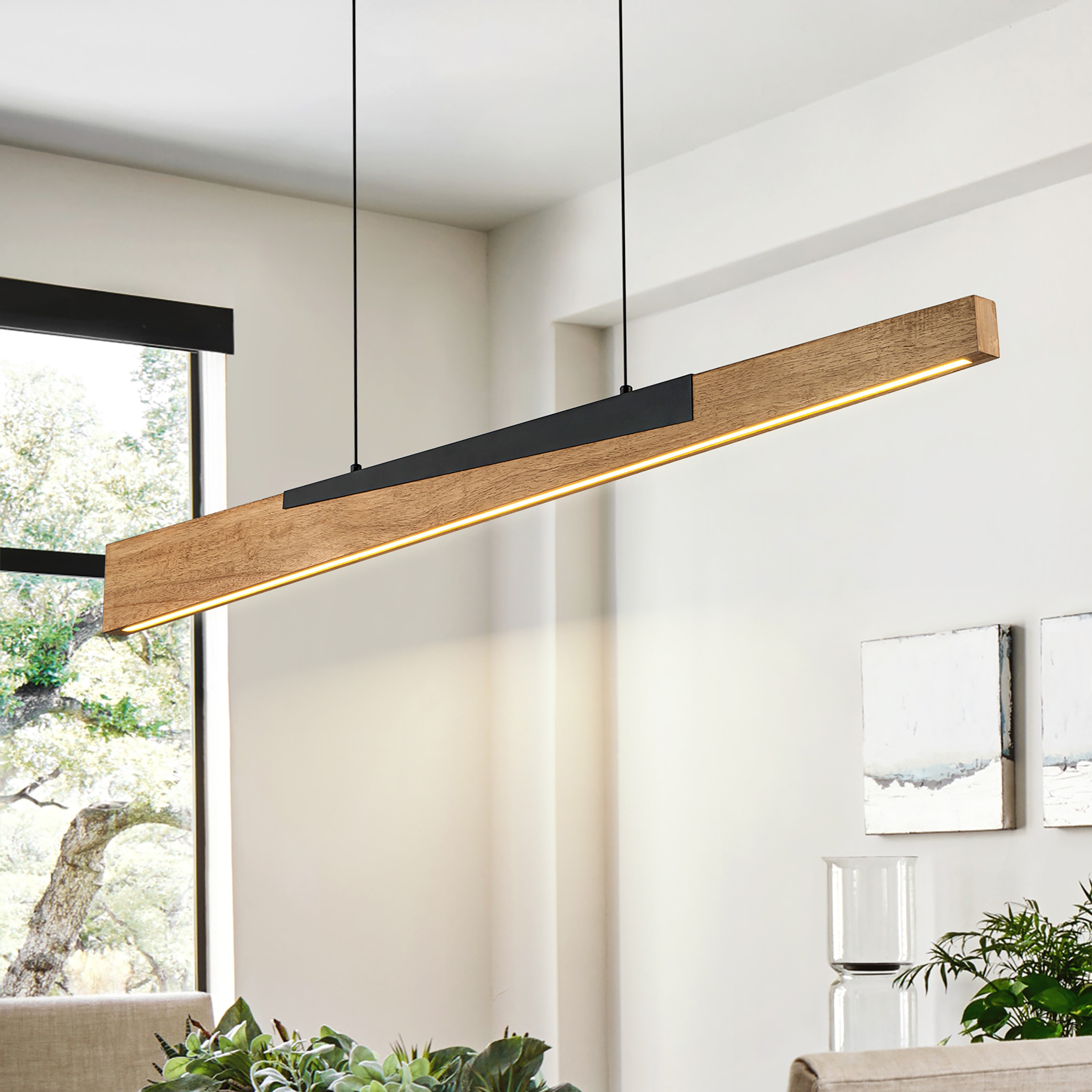 Wood led pendant light new arrivals
