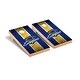 preview thumbnail 1 of 3, Embry-Riddle Daytona Eagles Vintage Cornhole Board Set