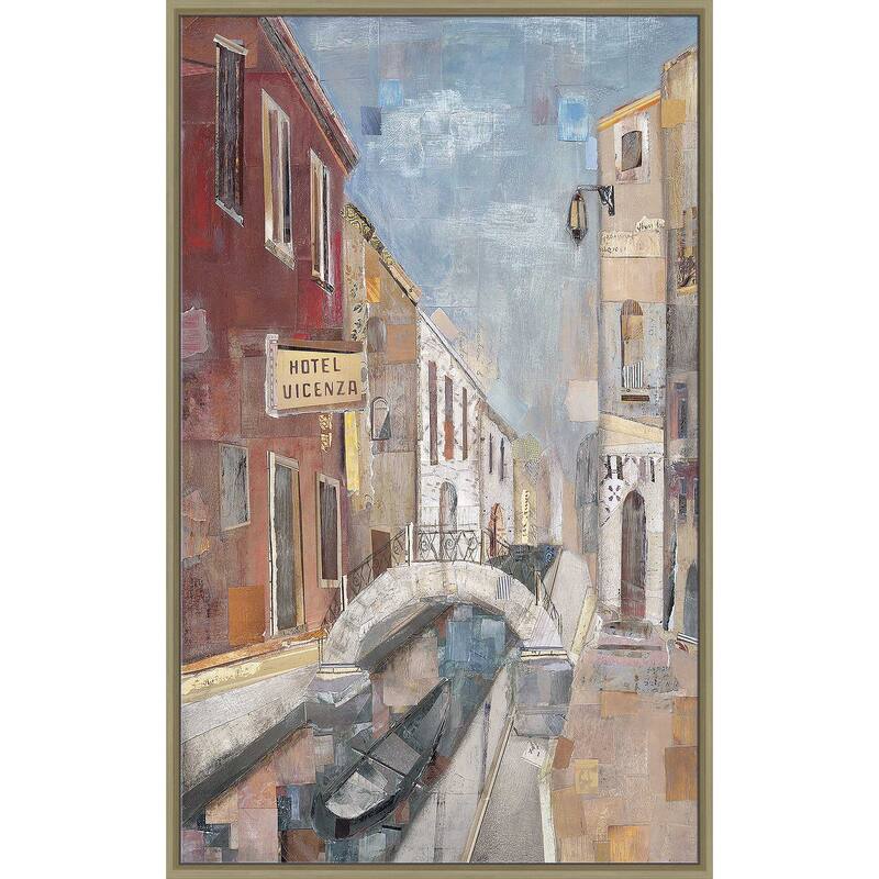 "Hotel Vincenza" Print on Floating Canvas