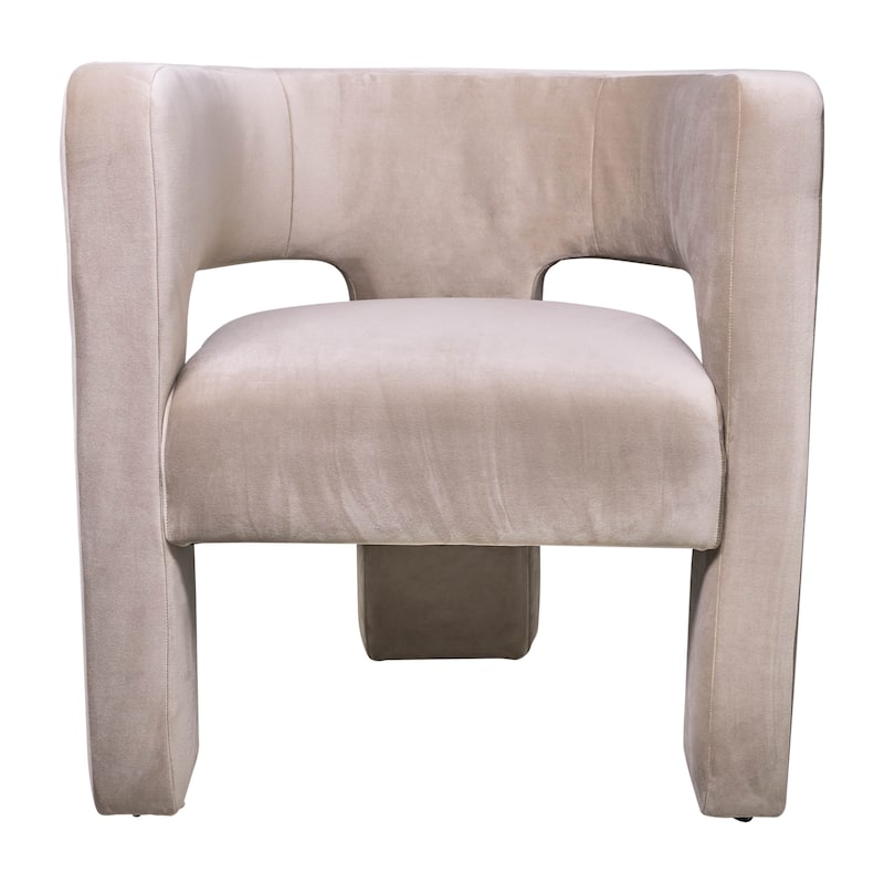 Sagebrook Home Round Back Chair, Half Moon, 29"H, Solid