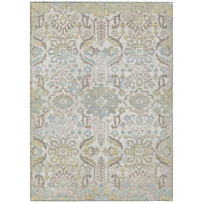 Machine Washable Indoor/ Outdoor Global Firestone Chantille Rug