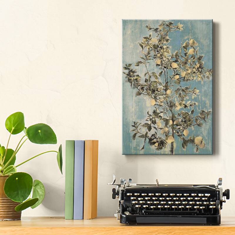 LOVELY LEMON TREE Premium Gallery Wrapped Canvas - Ready to Hang