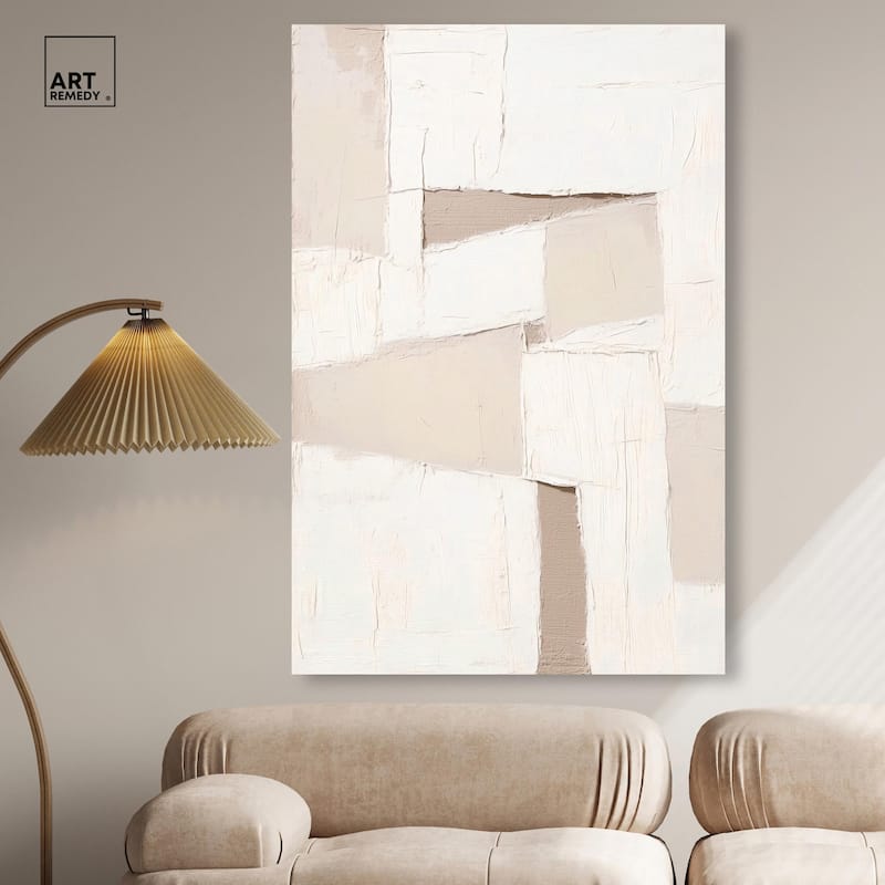 Plastered Planes I Canvas by Art Remedy, Gallery Wrapped