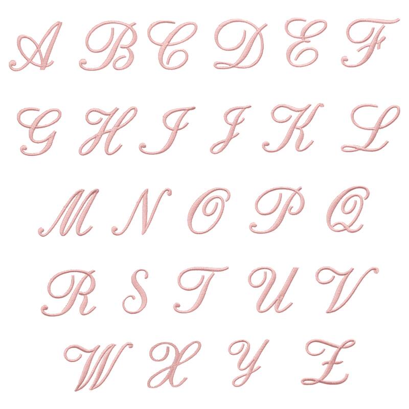 Authentic Hotel and Spa 100% Turkish Cotton Pink ADORNIA Scallop Personalized 2 Piece Fingertip Towel Set - 2 Fingertip Towels