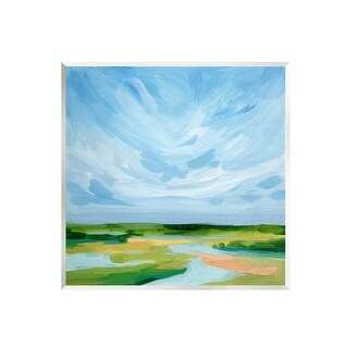 Stupell Modern Stream Landscape Wall Plaque Art Design by Victoria ...