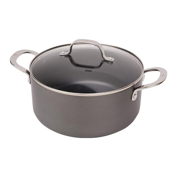 Cuisinart CI755-30BG Cast Iron Casserole, 5.5 qt Oval Covered, Enameled Blue