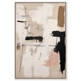 Strings of Love Canvas Muted Abstract Wall Art by Art Remedy